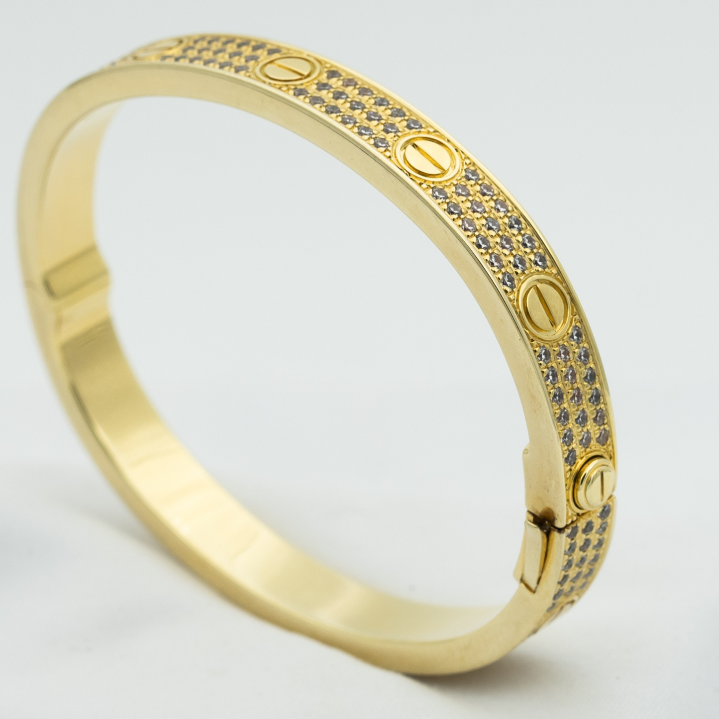 [Triumph Jewelry]LOVE BRACELET 6.1MM DIAMOND-PAVED
