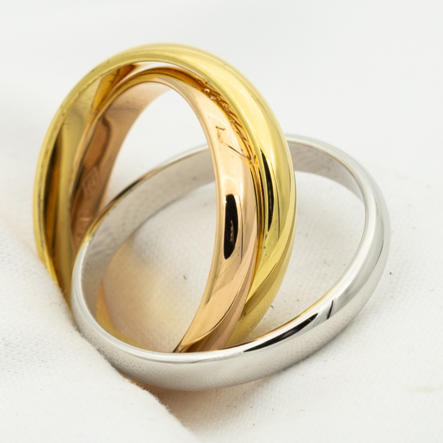 [Triumph Jewelry Jewelry]TRINITY RING GOLD PINK GOLD SILVER