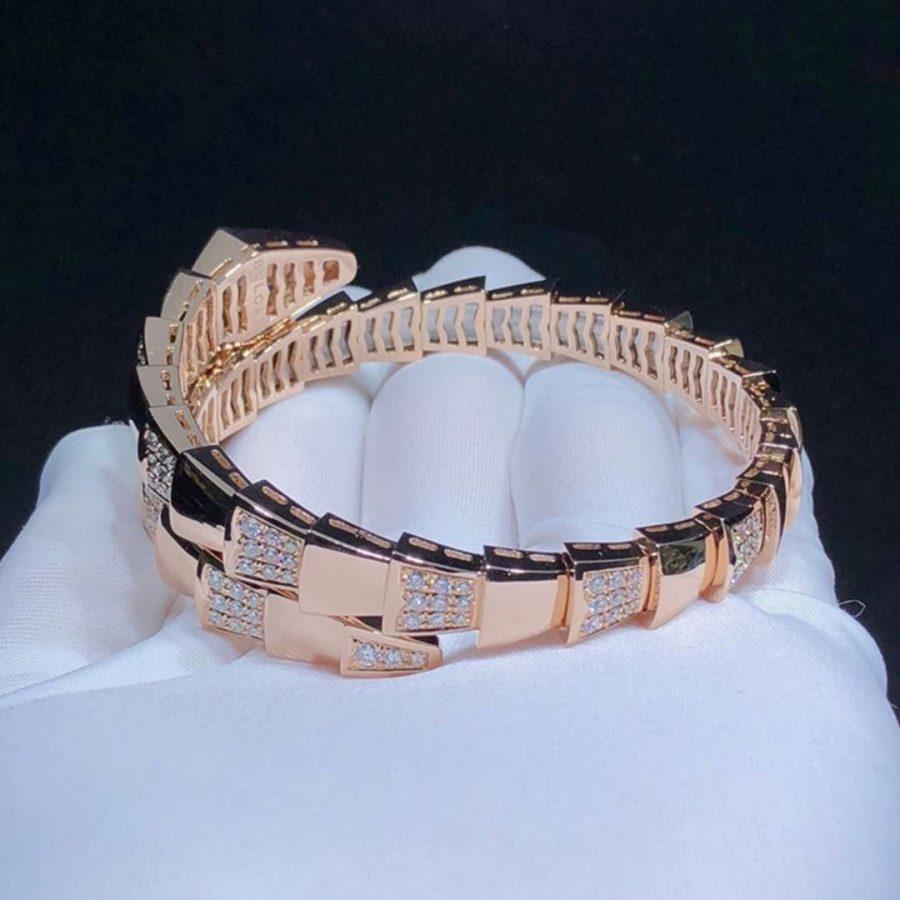 [Triumph Jewelry]SERPENTI BRACELET PINK GOLD DIAMOND