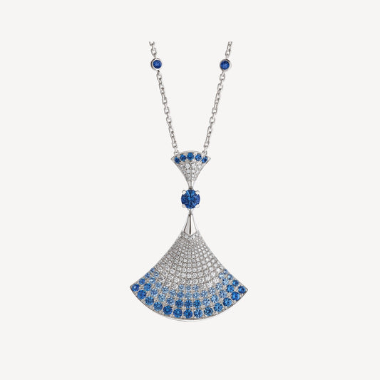 [Triumph Jewelry]DREAM NECKLACE AGATE SILVER DIAMOND