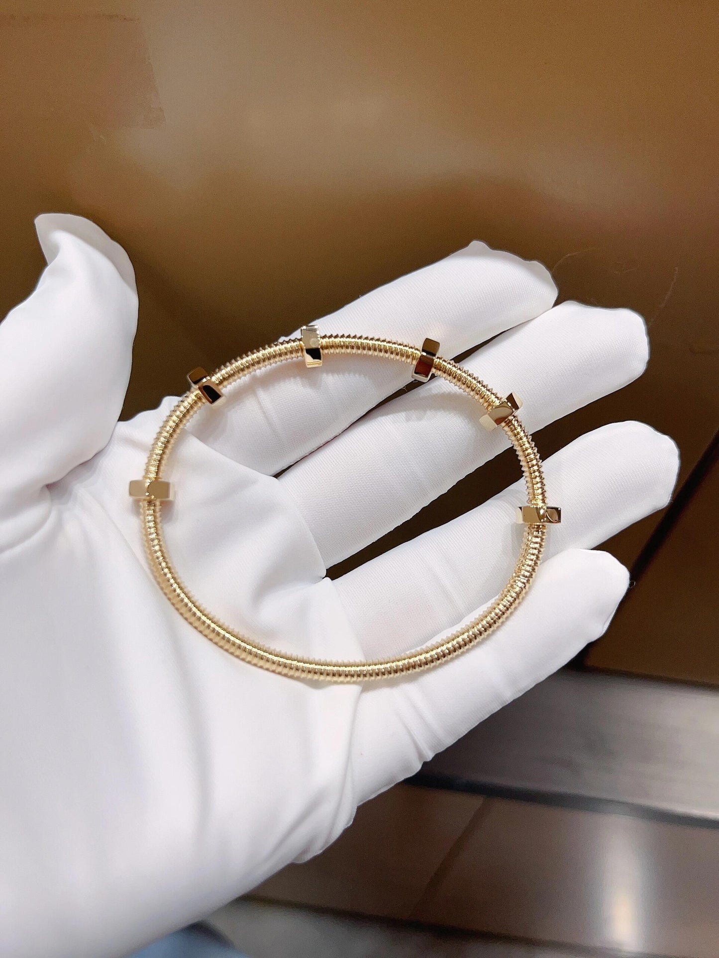 [Triumph Jewelry jewelrys]CT THREADED BRACELET
