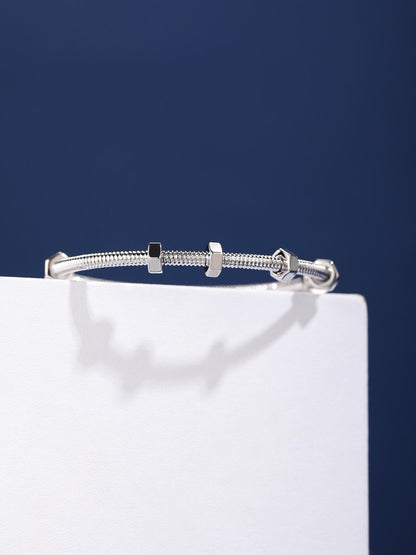 [Triumph Jewelry jewelrys]CT THREADED BRACELET