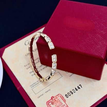 [Triumph Jewelry jewelrys]LOVE DIAMOND OPEN  BRACELET