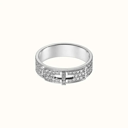 [Triumph Jewelry]KELLY SILVER DIAMOND RING