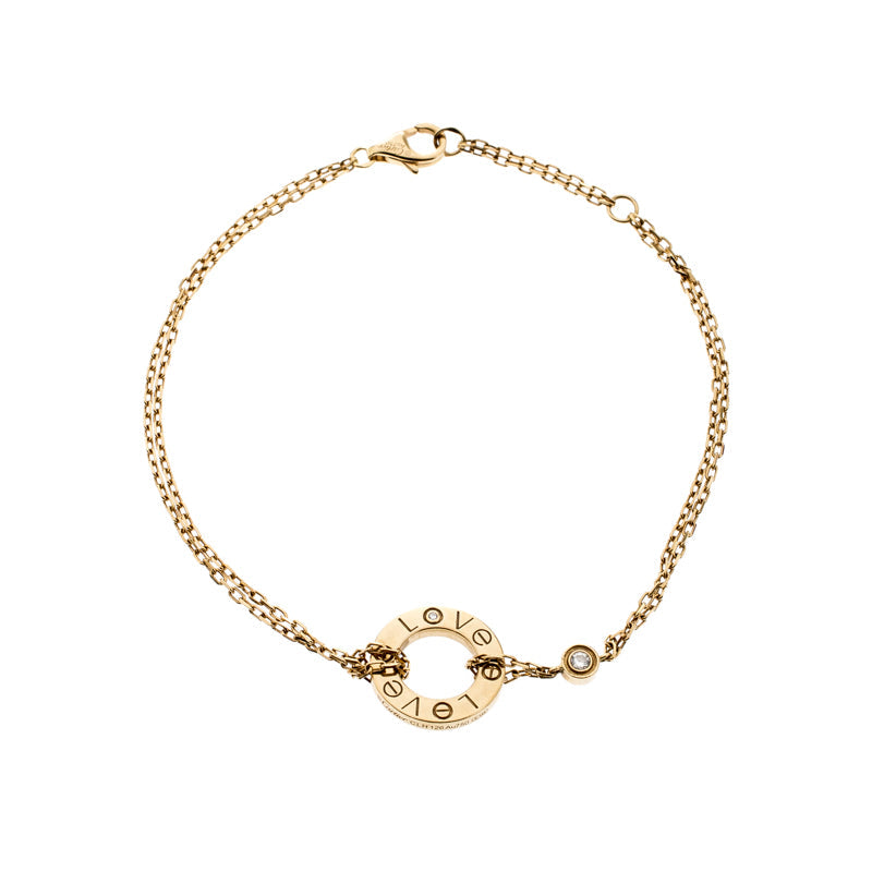 [Triumph Jewelry]LOVE BRACELET 2 DIAMOND