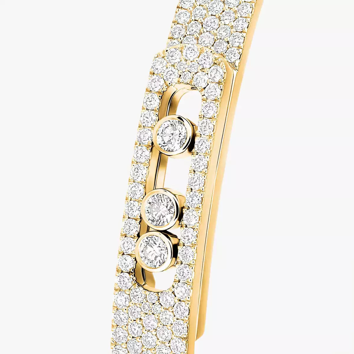 [Triumph Jewelry]Move Noa Full Pavé Diamond Bangle Bracelet