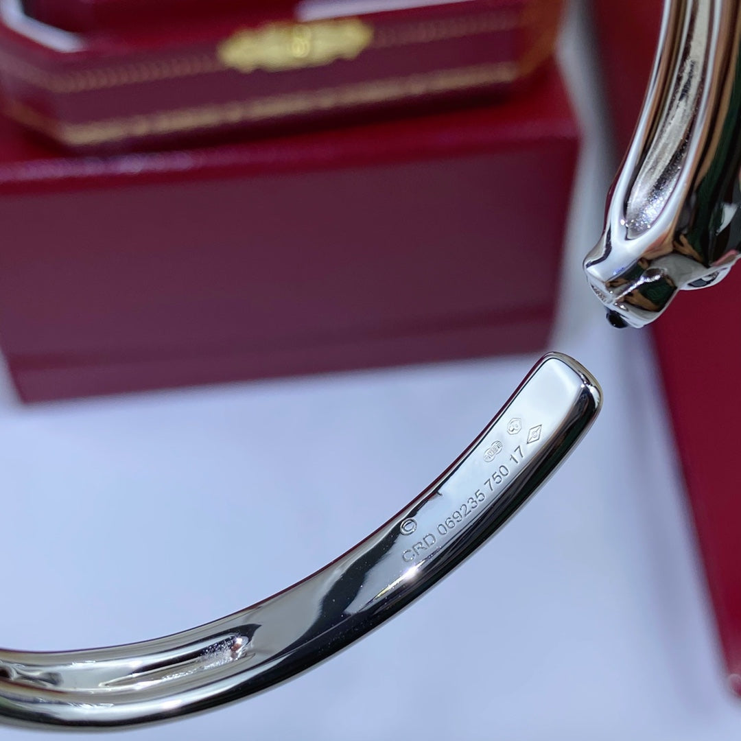 [Triumph Jewelry]PANTHERE SILVER OPEN BRACELET