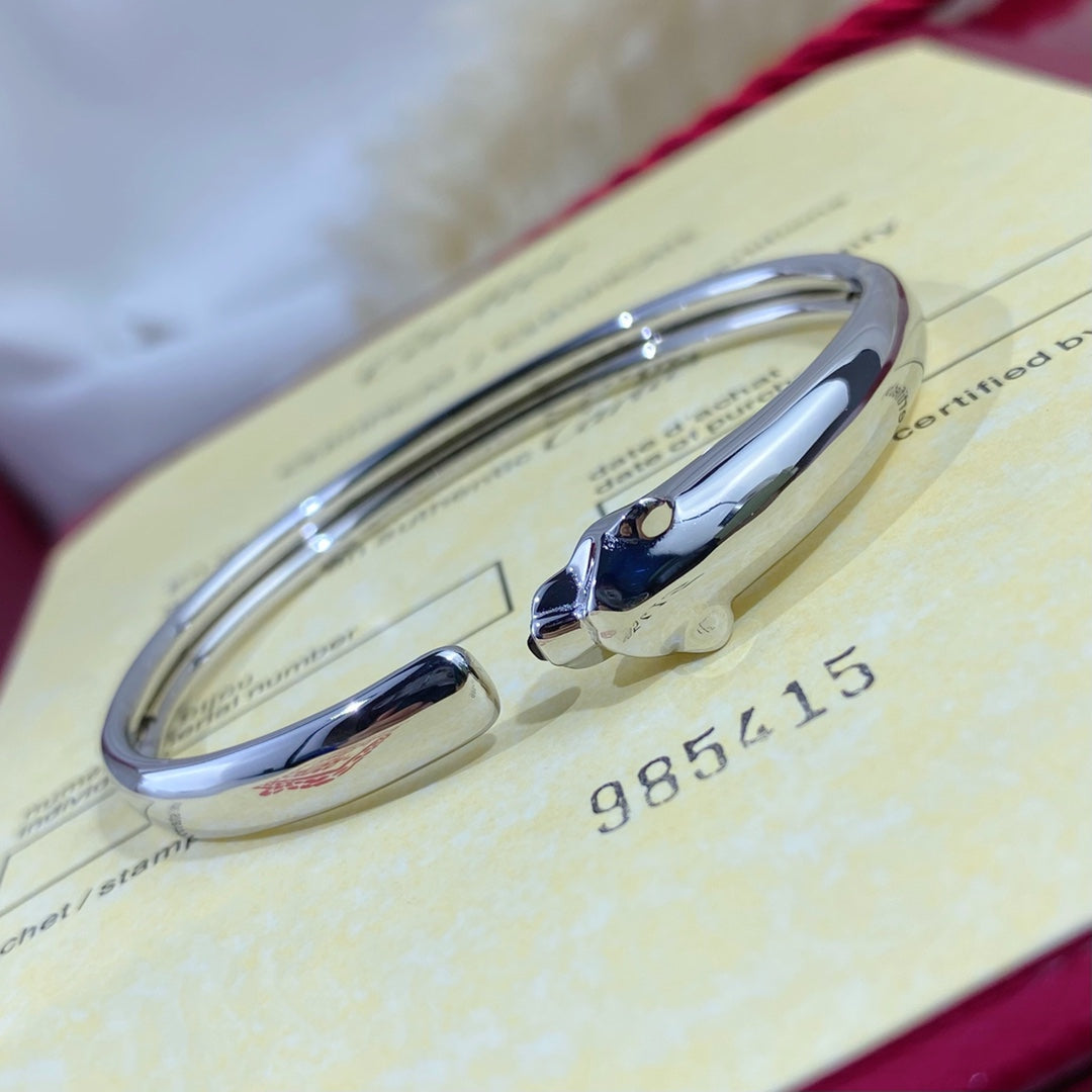 [Triumph Jewelry]PANTHERE SILVER OPEN BRACELET